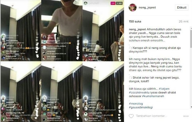4 Aksi seleb main Instagram Stories & Live ini banyak dihujat netizen