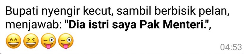 kisah konser dangdut dan pak menteri ini endingnya bikin ngakak © 2017 twitter