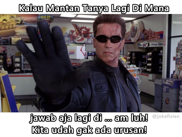 meme kalau mantan tanya © 2017 brilio.net