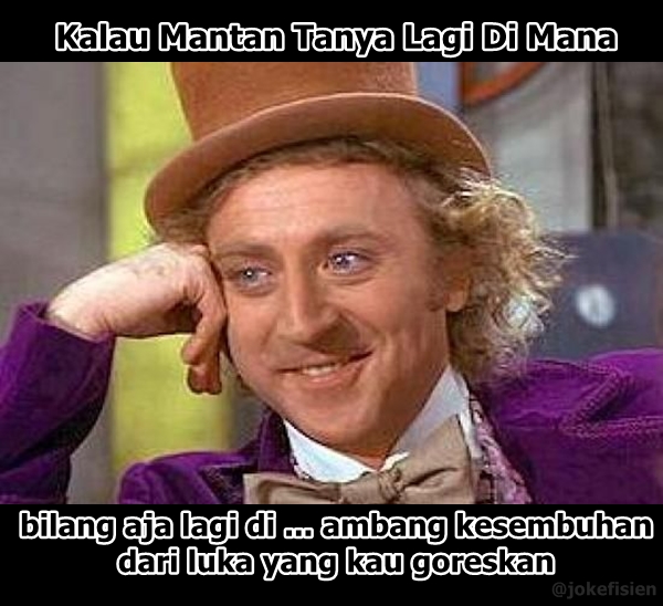 meme kalau mantan tanya © 2017 brilio.net