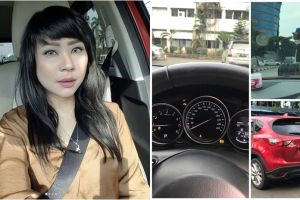 Mobilnya tiba-tiba di derek Dishub, Chiquita Meidy ngomel-ngomel kesal