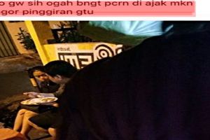 Remehkan cewek yang mau diajak makan di tepi jalan, gadis ini dibully