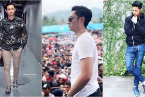 10 Foto Angga Wijaya, manajer Dewi Perssik yang bikin salah fokus