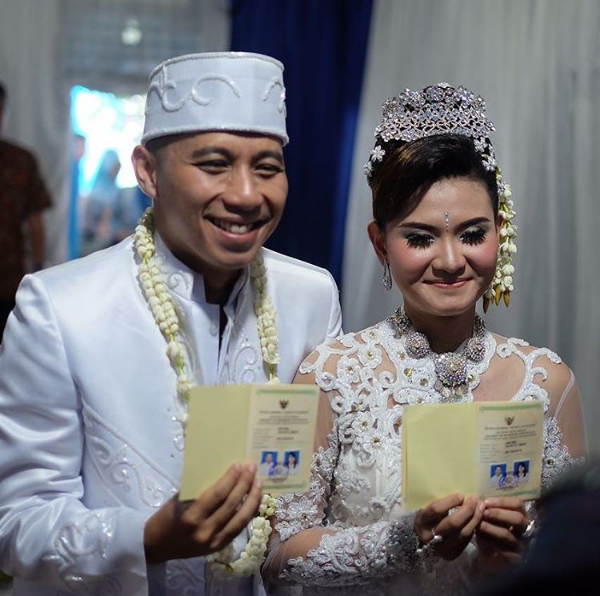 Indra Prasta menikah © 2017 instagram.com/tommyprabowo Indra Prasta menikah © 2017 instagram.com/tommyprabowo