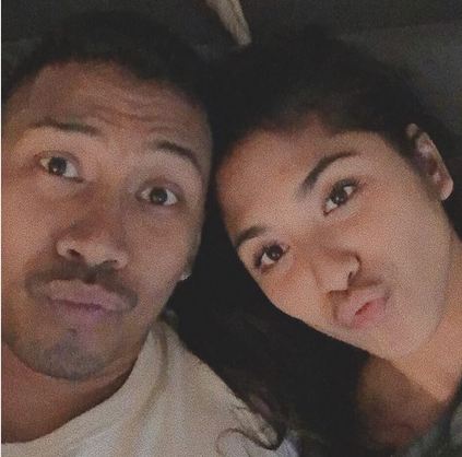 Nadine W dan pacar © 2017 brilio.net