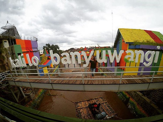 Nggak cuma Jogja & Malang, Kampung Warna Warni juga ada di Banyuwangi