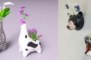  14 Vas  cantik berbentuk binatang ini bikin rajin menghias rumah