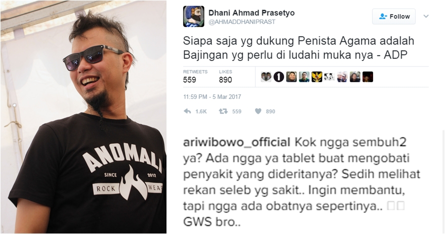 Ahmad Dhani sebut pro penista agama pantas diludahi, netizen geram