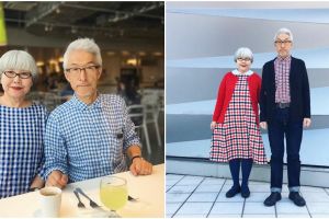 37 Tahun menikah, pasangan ini selalu memakai pakaian couple