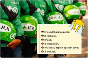Nasihat driver ojek online buat yang lagi nyari jodoh ini mak jleb pol