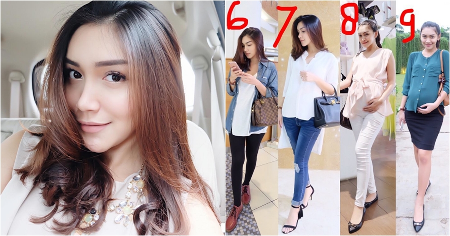 10 Foto Melody Prima saat hamil, tetap langsing meski perut membuncit