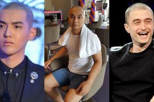 13 Seleb cowok ini pernah tampil dengan kepala pelontos, ada idolamu?