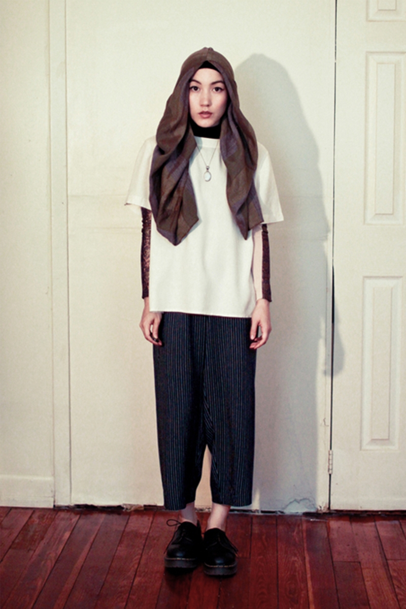 10 Foto desainer hijab Hana Tajima, karyanya jadi trendsetter muslimah