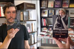 10 Potret gabungan sampul buku dan wajah orang ini keren parah