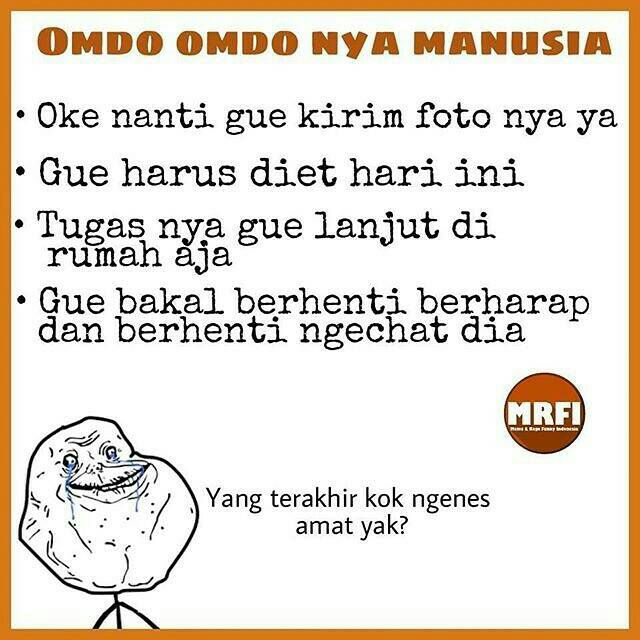 10 Meme lucu 'macam-macam omdo' ini kocaknya bikin baper