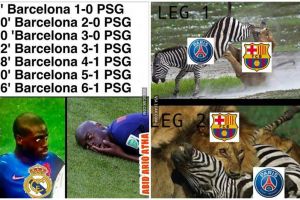 10 Meme kemenangan telak Barcelona yang bikin Cules kegirangan