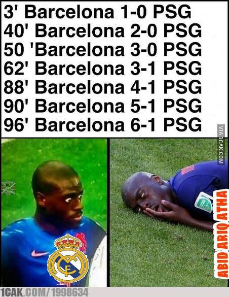 10 Meme kemenangan telak Barcelona yang bikin Cules kegirangan