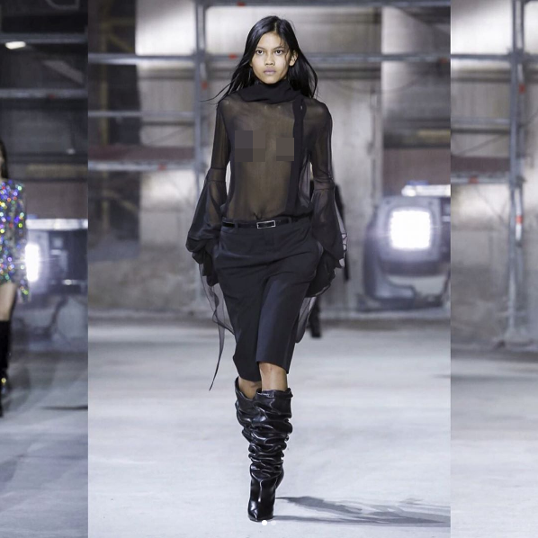 Laras Sekar, model Indonesia yang melenggang di Paris Fashion Week