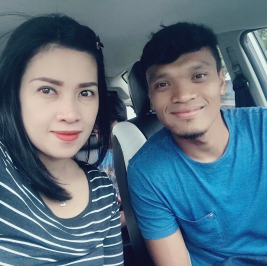 Aghie Veronicca, sosok peneduh hati bomber timnas Ferdinand Sinaga