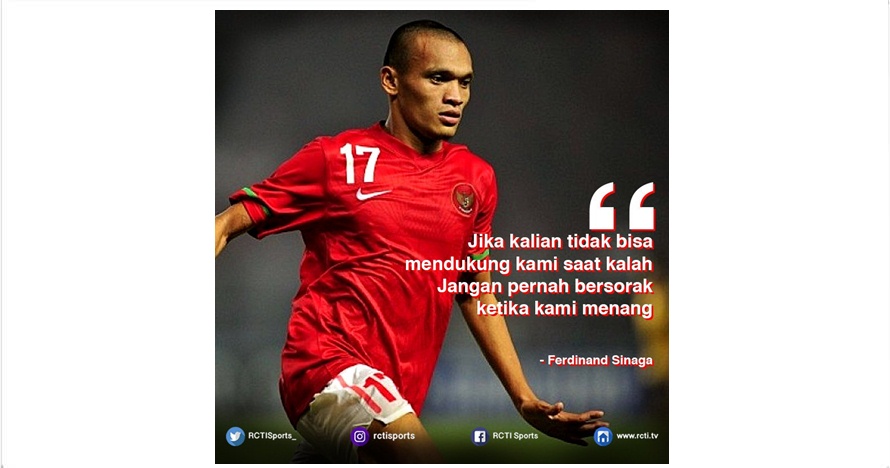 Quotes Olahraga Indonesia : Kata Kata Motivasi Sepak Bola | Kumpulan