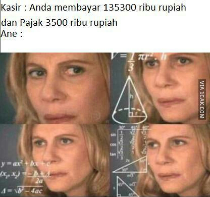 10 Meme 'mikir keras' ini bikin nyengir sambil garuk-garuk kepala