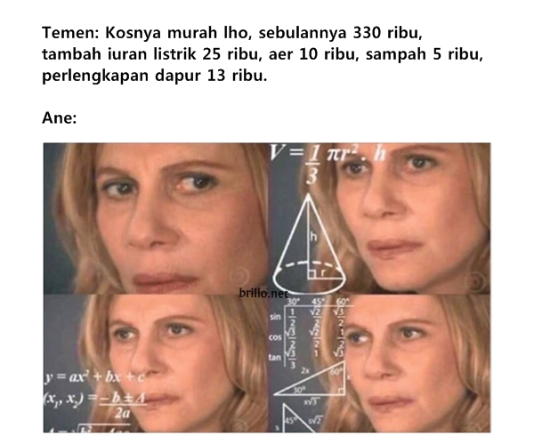 10 Meme 'mikir keras' ini bikin nyengir sambil garuk-garuk kepala