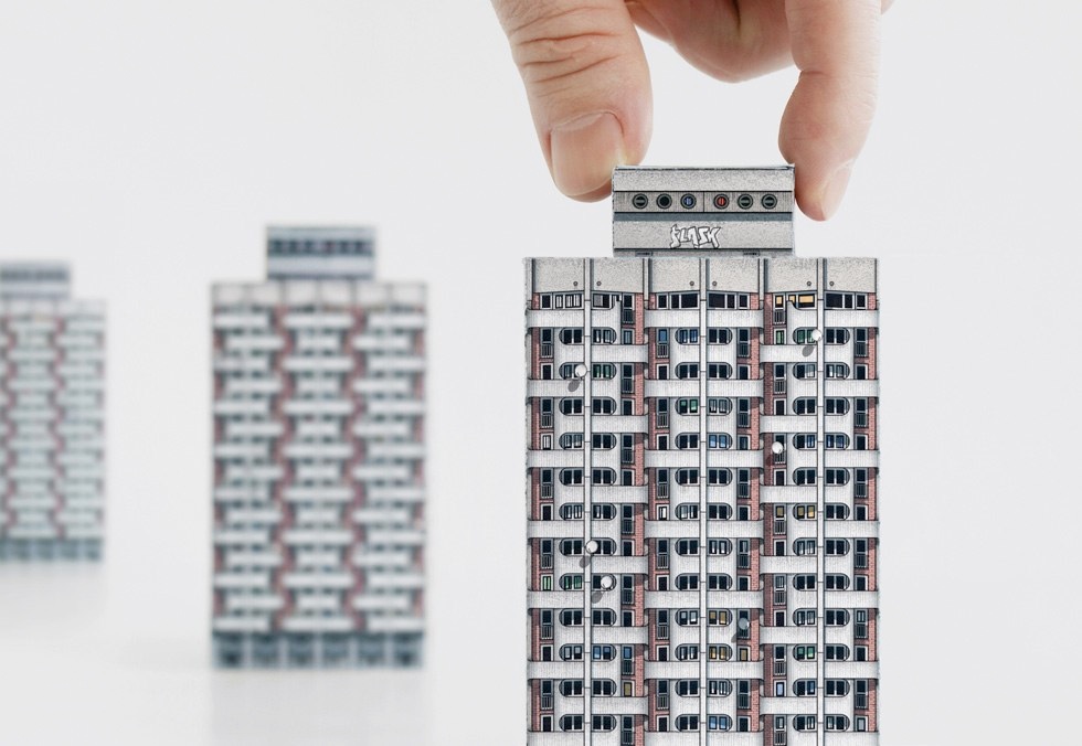 15 Miniatur gedung dari kertas ini mirip banget sama aslinya
