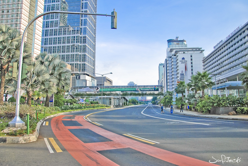 10 Potret kondisi Jakarta kala sedang lengang, kota idaman semua orang