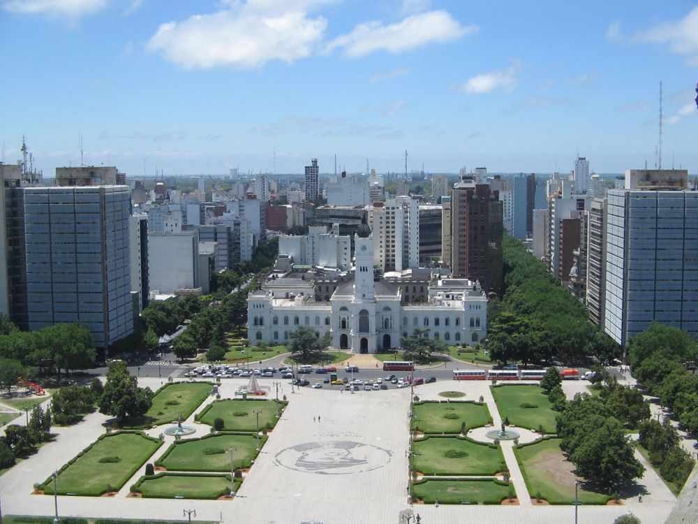 5 Foto tata kota La Plata, kota di Argentina yang semuanya presisi