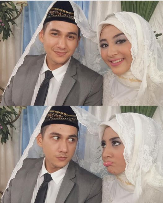 10 Potret manisnya Agin, aktris pendatang baru 'kembaran' Dewi Perssik