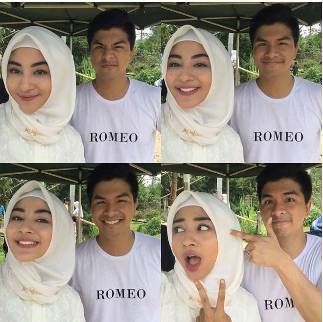 10 Potret manisnya Agin, aktris pendatang baru 'kembaran' Dewi Perssik