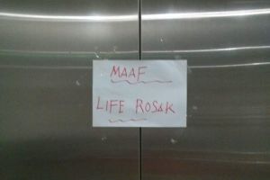Info 'maaf life rosak' yang viral ini bikin waktu seolah berhenti