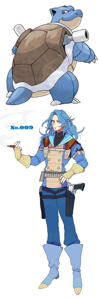 Begini jadinya kalau 12 karakter Pokemon disulap jadi manusia