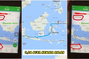 Orang ini pesan GrabCar rute Bekasi-Sulawesi, jawaban drivernya kocak!