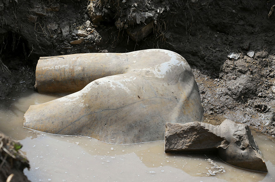13 Foto penemuan patung Firaun II, diklaim terpenting dalam sejarah