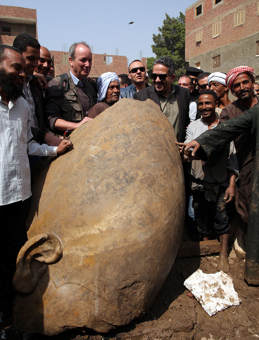 13 Foto penemuan patung Firaun II, diklaim terpenting dalam sejarah
