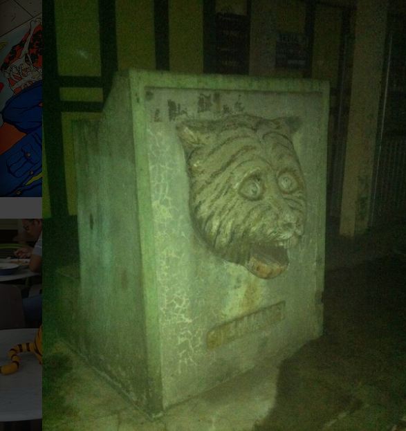 13 Patung harimau di Indonesia ini bentuknya bikin tepuk jidat