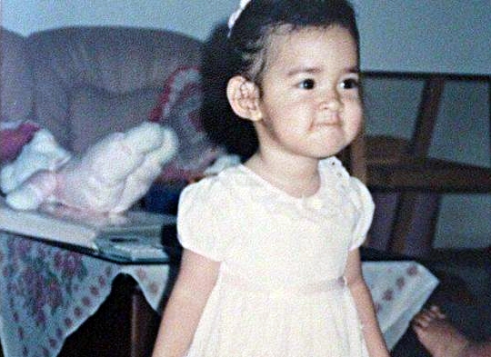 10 Foto masa kecil Raisa, nggak heran gedenya cantik abis