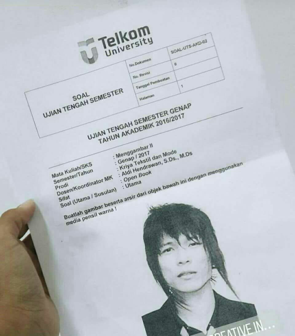 Soal ujian kampus swasta di Bandung ini bikin netizen gagal paham
