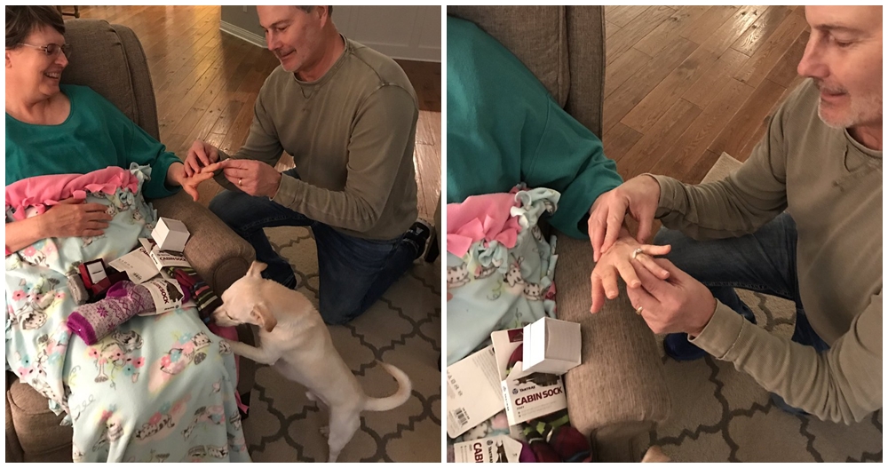 Aksi pria lamar kembali istrinya yang menderita kanker ini bikin mewek