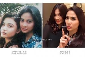 12 Foto dulu & kini seleb Tanah Air ini buktikan cantik butuh proses