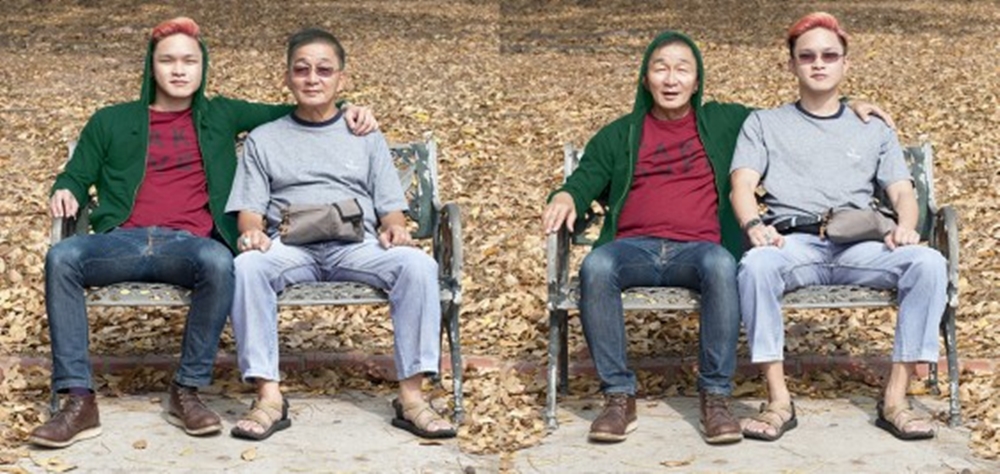 9 Foto saat kakek nenek bertukar pakaian dengan sang cucu, kocak abis