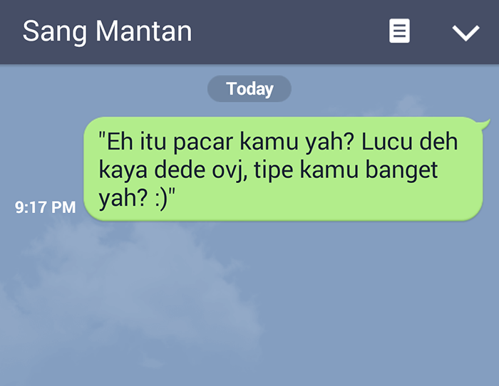 12 Chat nggak penting dari mantan ini bikin pengen move on aja