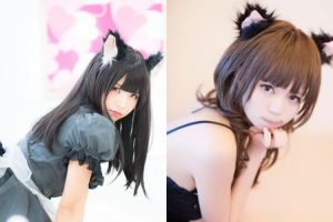 12 Foto imut cewek Jepang berkostum kucing saat rayakan Cat Day 2017