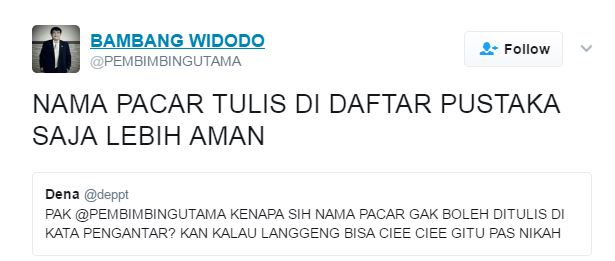 14 Cuitan Pembimbing Utama ini ngeselin tapi juga kocak abis