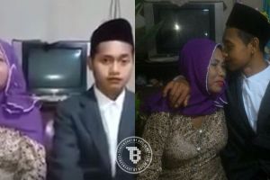 Pemuda 24 tahun ini nikahi wanita 67 tahun, bukti jodoh memang misteri