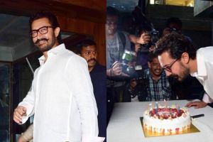 10 Potret meriahnya ulang tahun aktor kawakan Aamir Khan, selamat!