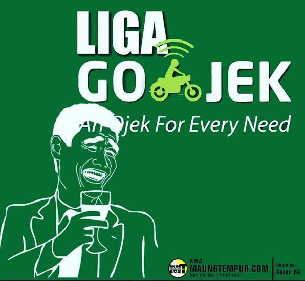 10 Meme Liga Gojek ini kocaknya bikin kamu bergumam 'hmm boleh lah'