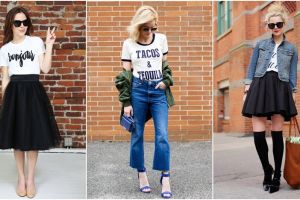 15 Padu padan kaus grafis ini bikin tampilan casualmu makin kece