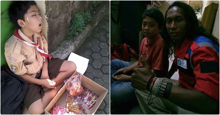 Ini kondisi haru keluarga Abil, bocah SD yang jualan hingga tertidur